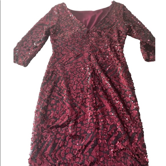 🐝Le Chateau • Dress Slim Fitting • Red • Women’s Size Small • Great Condition - Picture 3 of 7